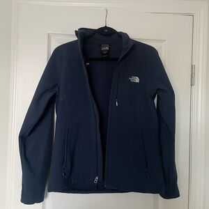 The North Face Women's Navy Softshell Zip Jacket